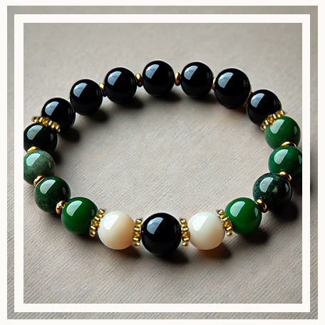 Bracciale Etrusca con Pietra Naturale Agata Sfaccettata Bracciale Etrusca con Pietra Naturale Agata Sfaccettata