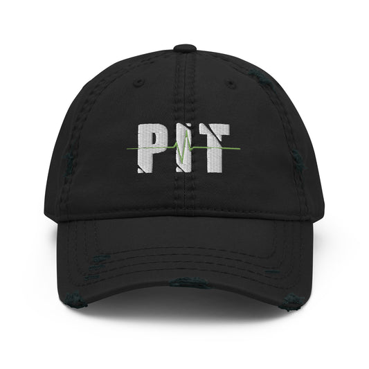 Cappellino effetto consumato Logo PIT